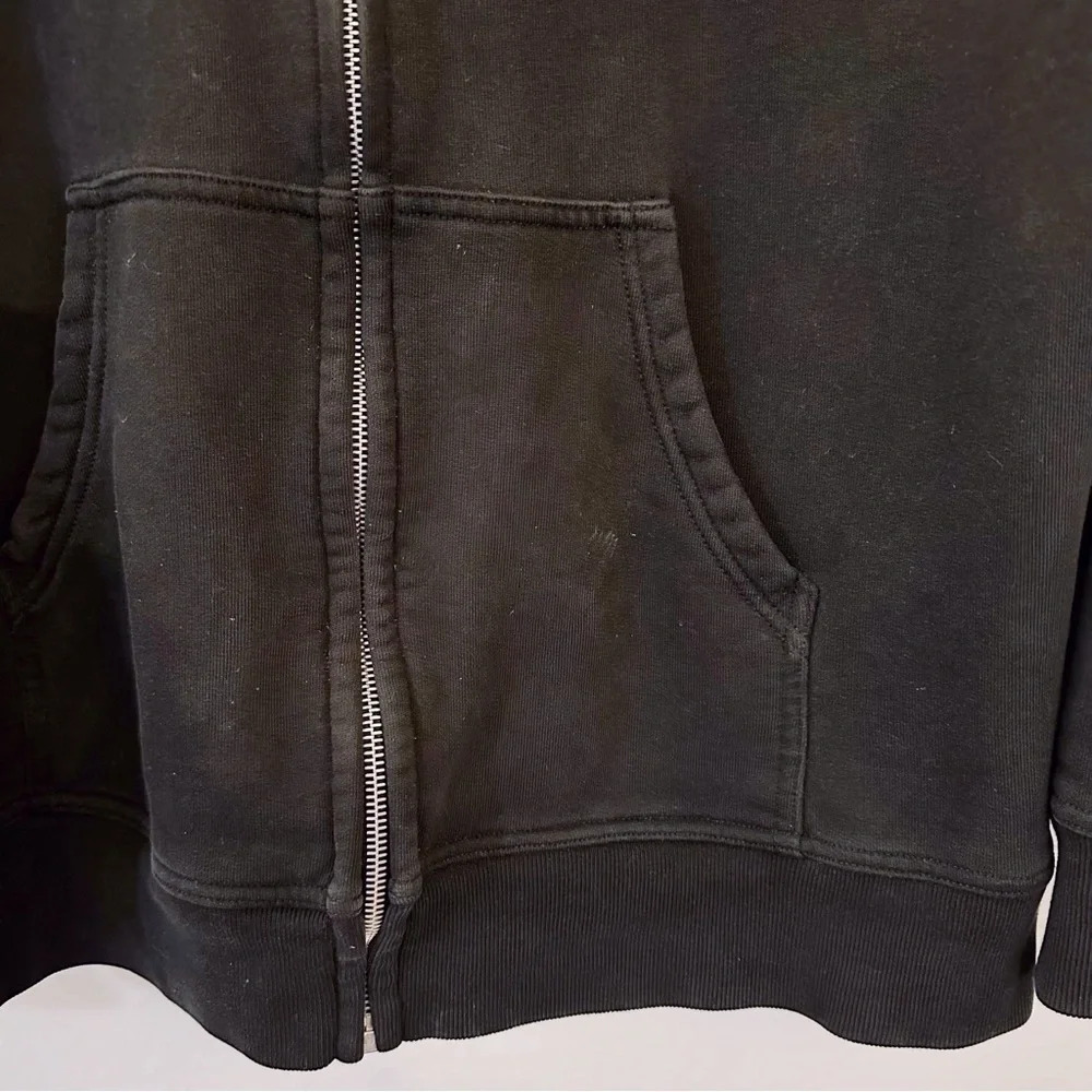 Marni Dance Bunny Black Embroidered Patch Cotton Hoodie Long Sleeve Oversized - Picture 4 of 14